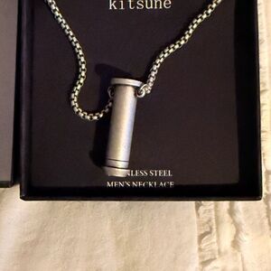 Silver Stainless Steel Necklace